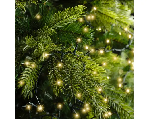 LED compact lights gb 8 function twinkle effect outdoor green/soft gold L.2250cm - Image 4