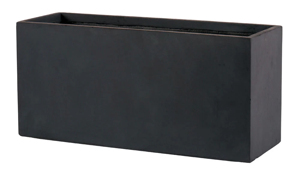 Liverpool 22G Fibreclay Trough Dark Grey 95cm W32cm H44cm