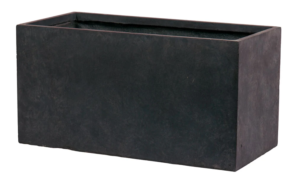 Liverpool 36G FibreclayTrough Dark Grey 100cm W45cm H45cm