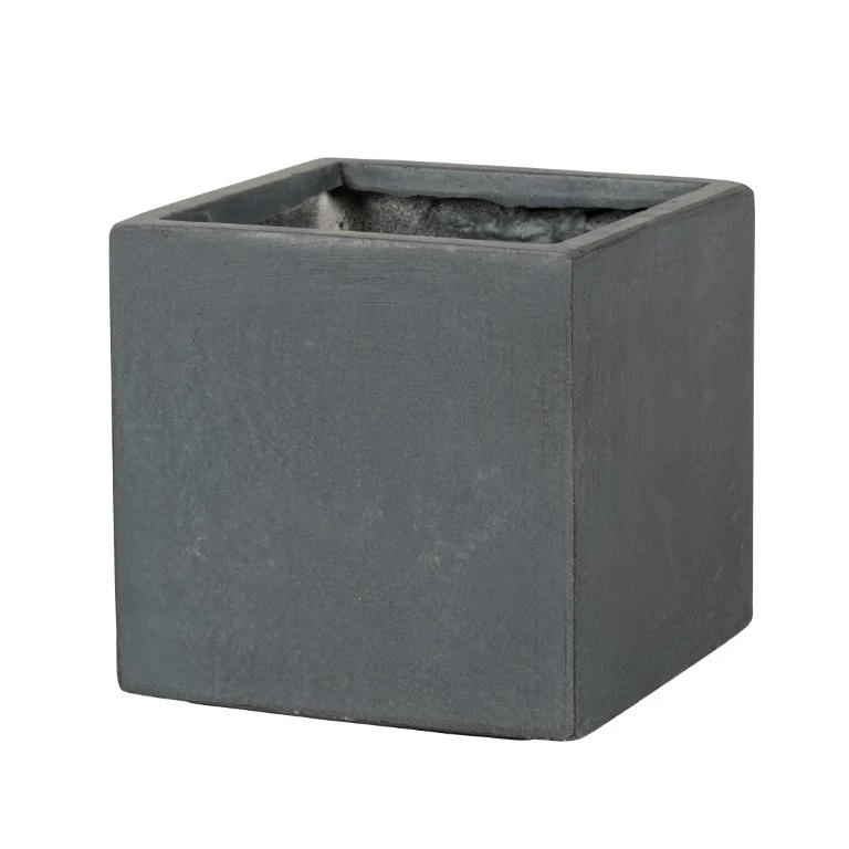 Liverpool Fibreclay Square 03G Dark Grey 55cm W55cm H47cm