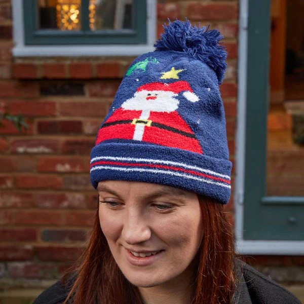 Luxury Beanie - Santa