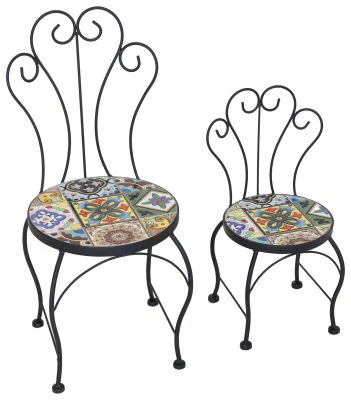 Malaga Plant Chair Black Ø20 H42