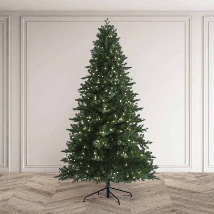 MERRIVALE FIR - 7.5ft Tree with 500 Warm White LED C3 bulbs