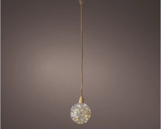 Micro LED ball  dia14cm   -   transparent/classic warm - Image 4