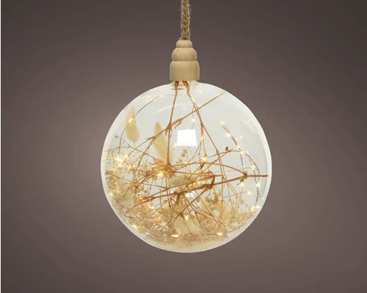 Micro LED ball dia20cm   -   transparent/classic warm - Image 3