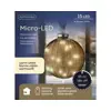 Micro LED ball steady BO indoor brown/warm white D.10cm - Image 4