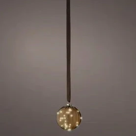 Micro LED ball steady BO indoor brown/warm white D.14cm