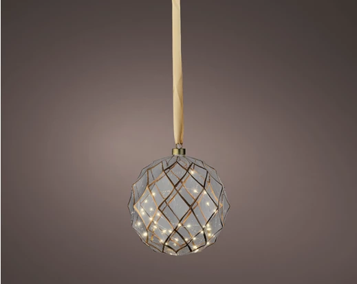 Micro LED ball steady BO indoor clear/warm white dia20cm - Image 2