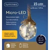Micro LED ball steady BO indoor silver/classic warm dia10cm - Image 2