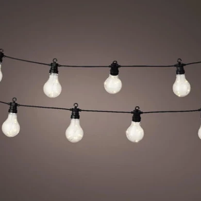 Micro LED partylight gb steady outdoor black/warm white dia6cm x L.950cm - Image 2