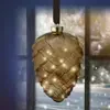 Micro LED pinecone steady BO indoor brown/warm white D.15cm x H.21cm - Image 4
