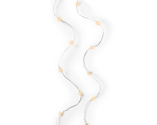 Micro LED stringlights steady BO indoor silver/classic warm L.295cm - Image 3