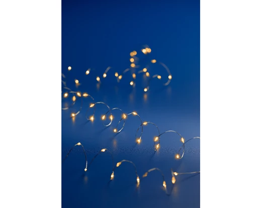 Micro LED stringlights steady BO indoor silver/classic warm L.295cm - Image 4