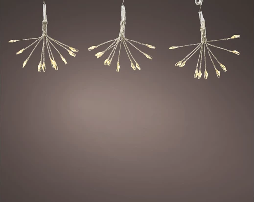 Micro LED stringlights steady BO indoor silver/warm white L.200cm - Image 3