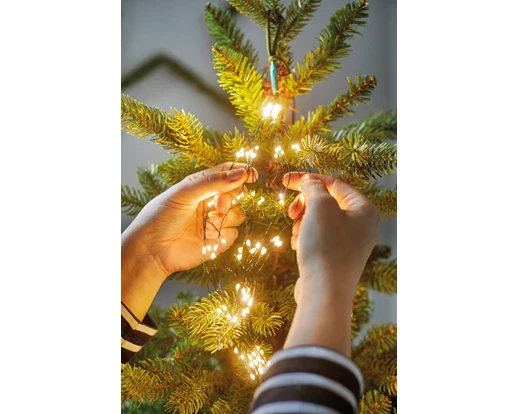 Micro  LED  tree  bunch  L240cm warm white - Image 3