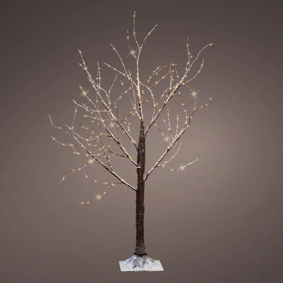 Micro LED tree gb pvc branch steady outdoor brown/warm white dia90cm x H.150cm