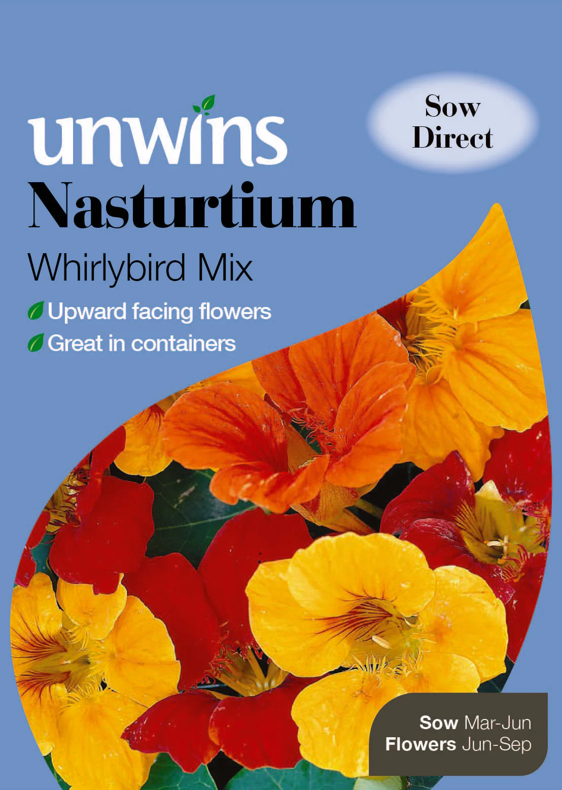 Nasturtium Whirlybird Mix