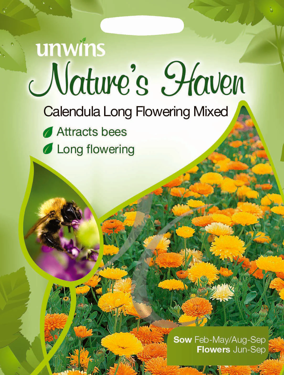 NH Calendula Long Flowering Mixed