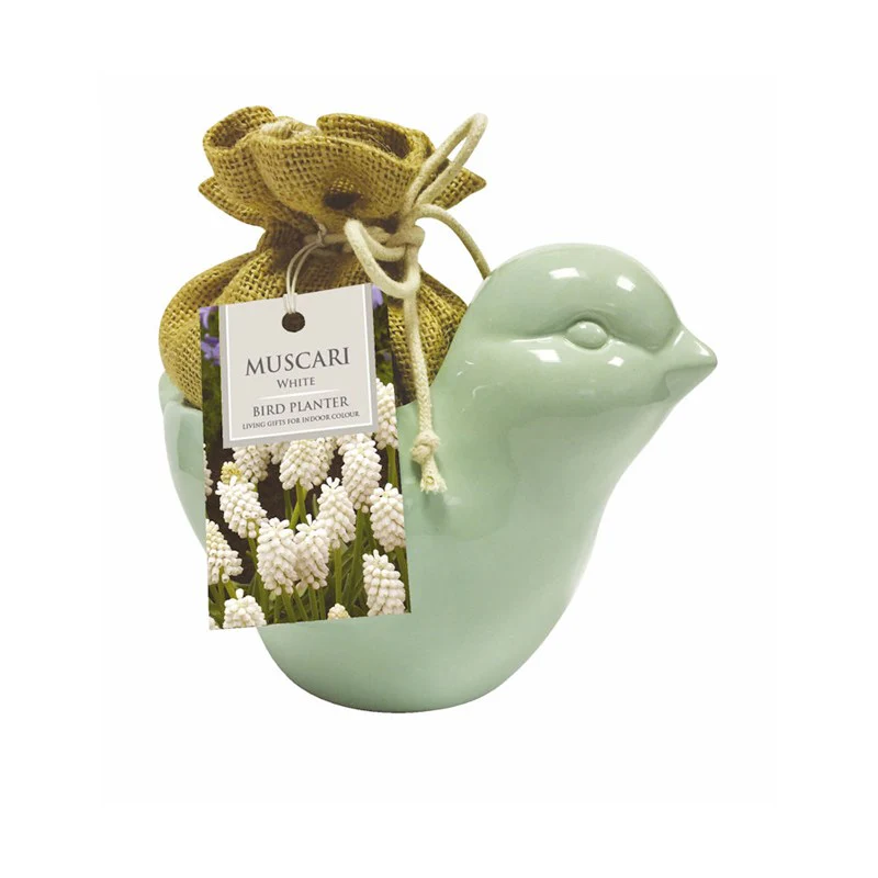 NOVELTY CERAMIC BIRD PLANTER