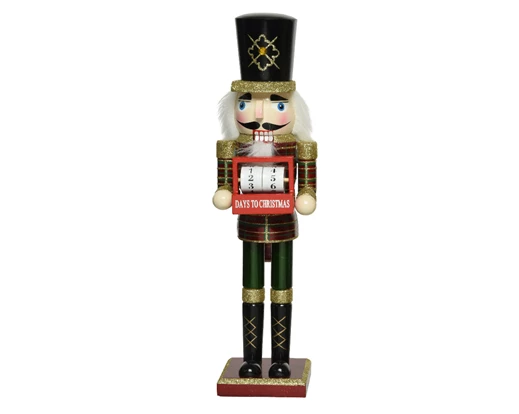 Nutcracker firwood   oxblood/colour(s) L.9.5cm x W.10cm x H.38cm - Image 2