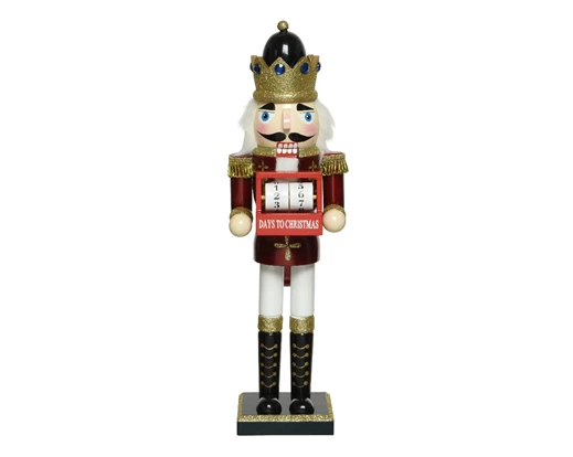 Nutcracker firwood   oxblood/colour(s) L.9.5cm x W.10cm x H.38cm - Image 3