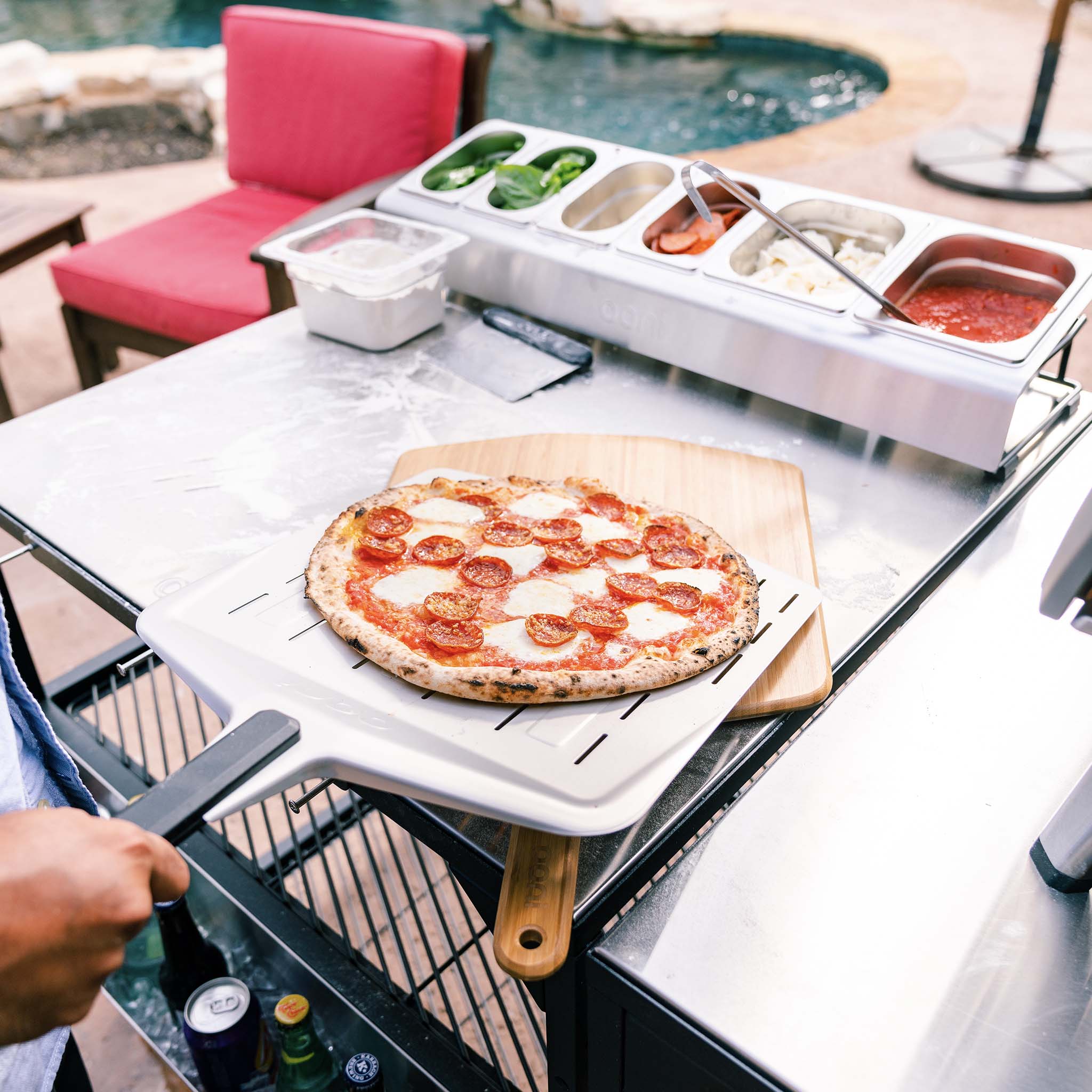 Ooni 12” Perforated Pizza Peel - Image 3