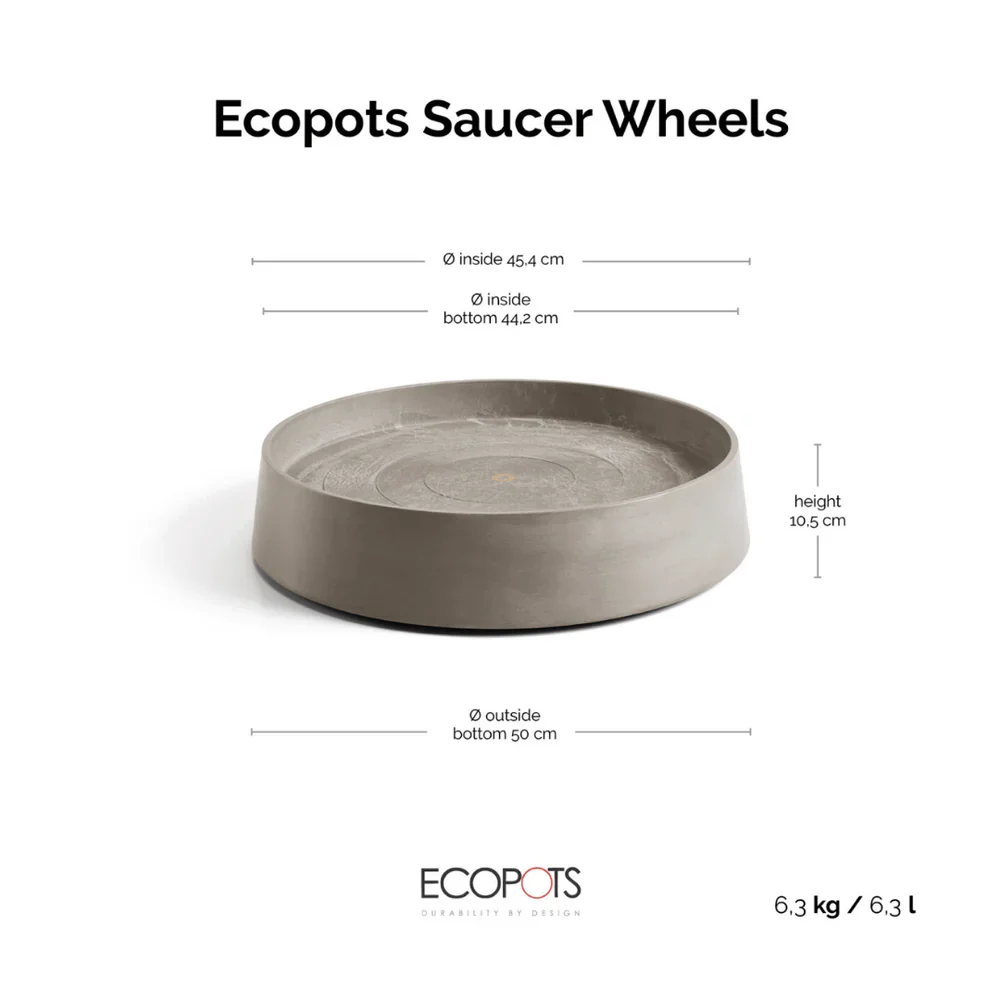Oslo Taupe Saucer Wheels 55 - Image 4