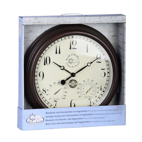 Outdoor clock plastic L