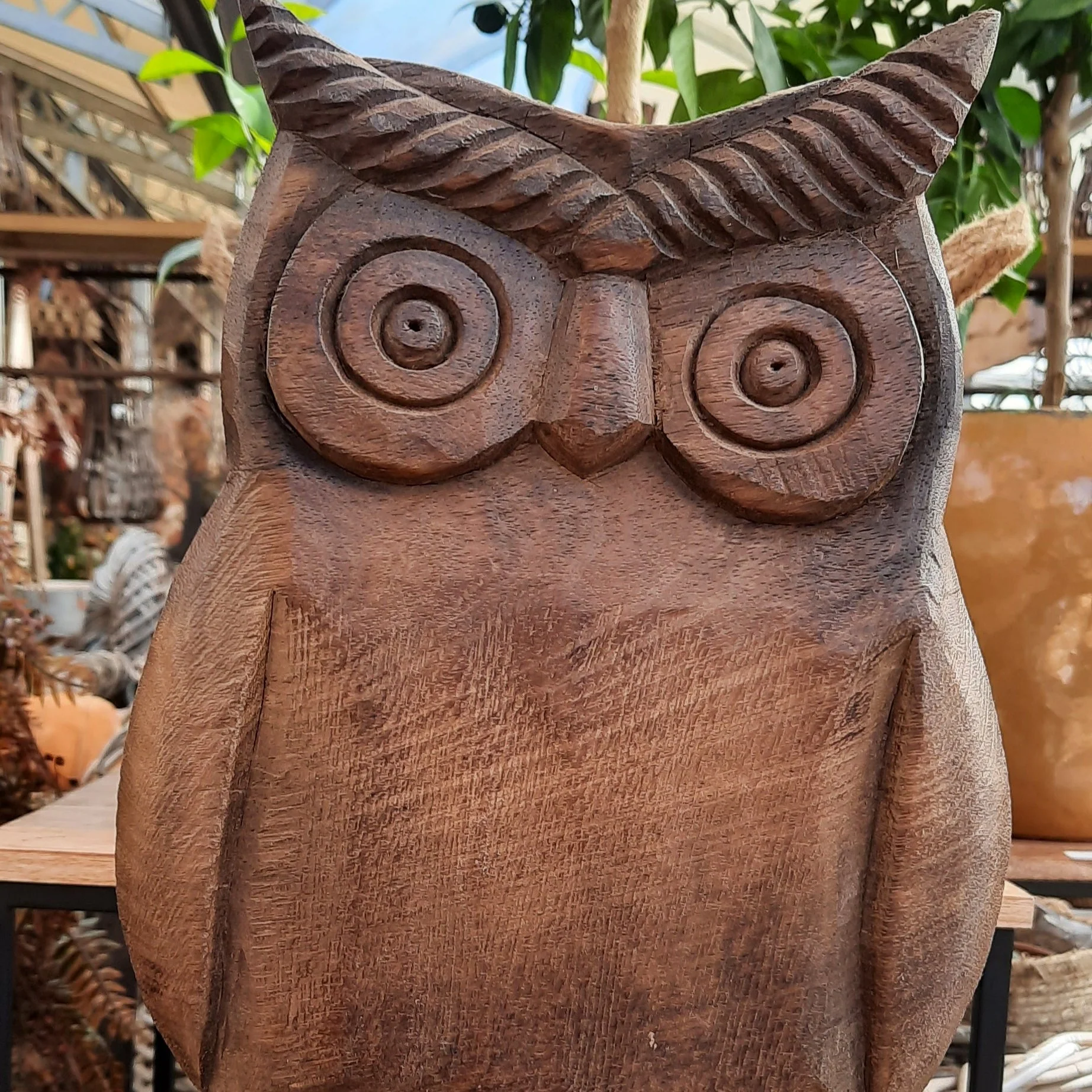 Owl Wood Dost (21x6x24.5cm) - Image 2