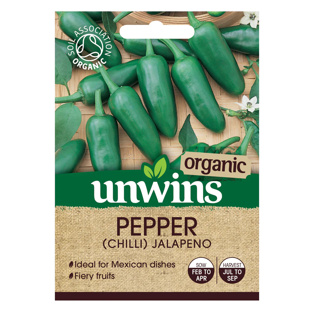 Pepper (Chilli) Jalapeno (Organic)