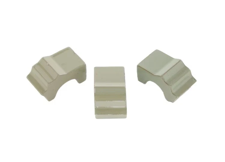 PK 3 LG MINT GREEN GLAZED FEET - Image 2