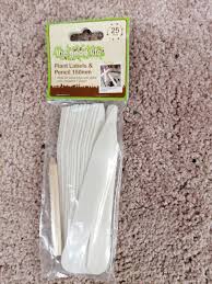 PLANT LABELS 15cm + PENCIL