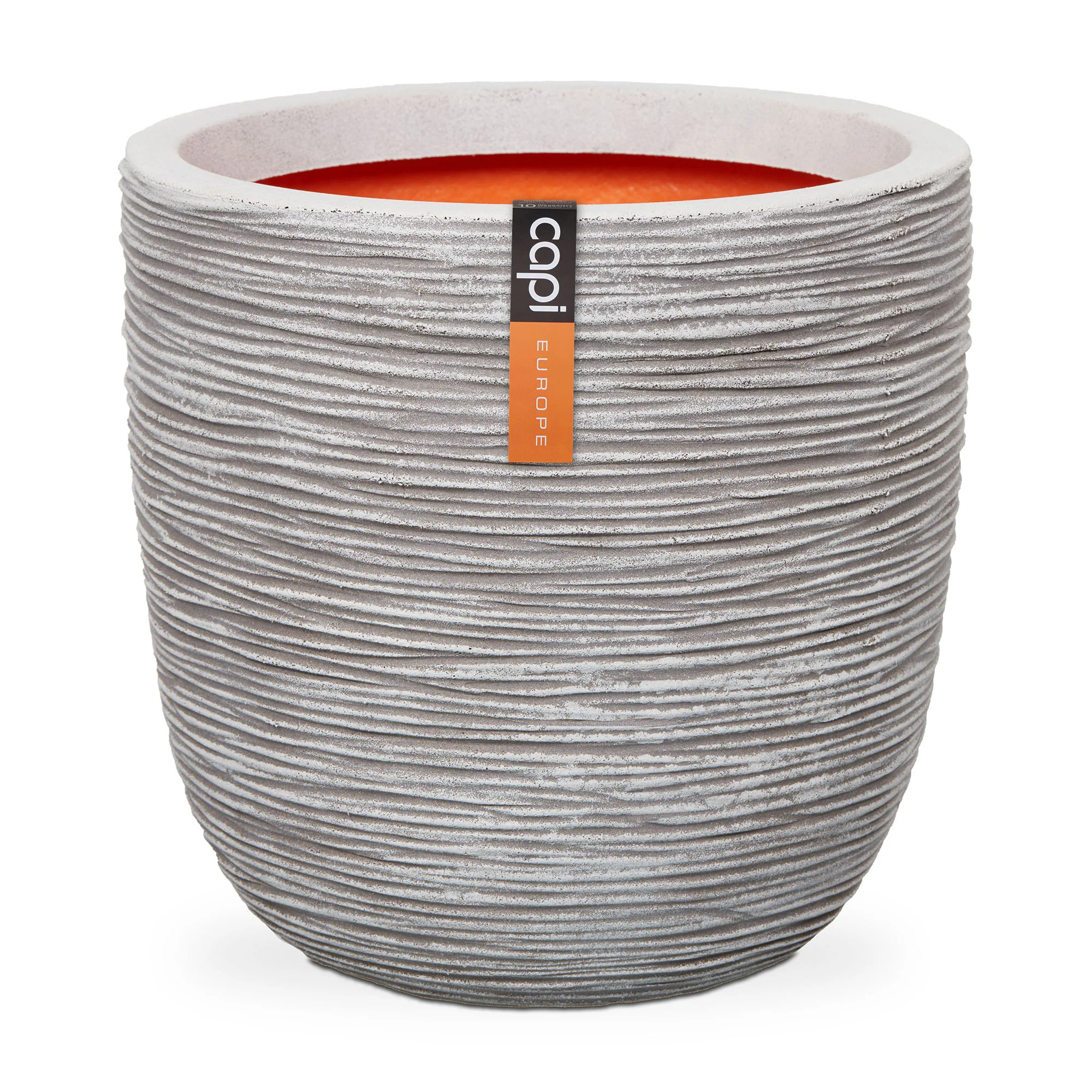 Planter Ball Rib Pot Ivory NL Ø55cm H53cm