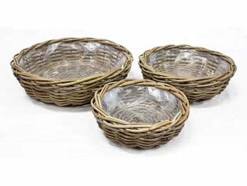 PLANTER ROUND 21X21H11CM