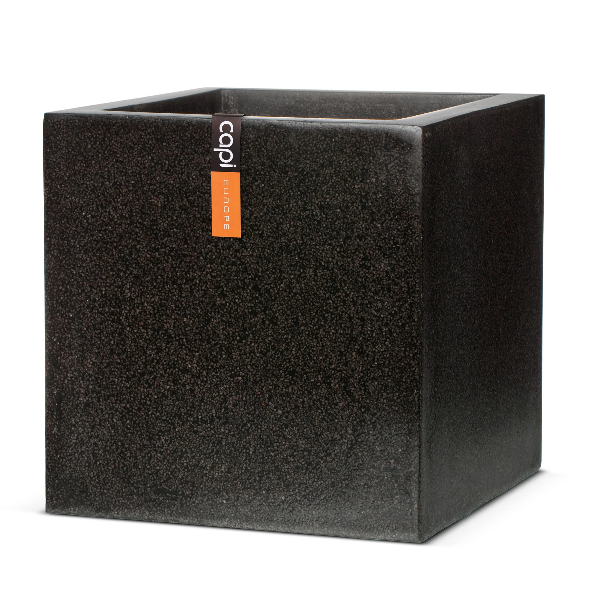 Planter square 30x30x31 black