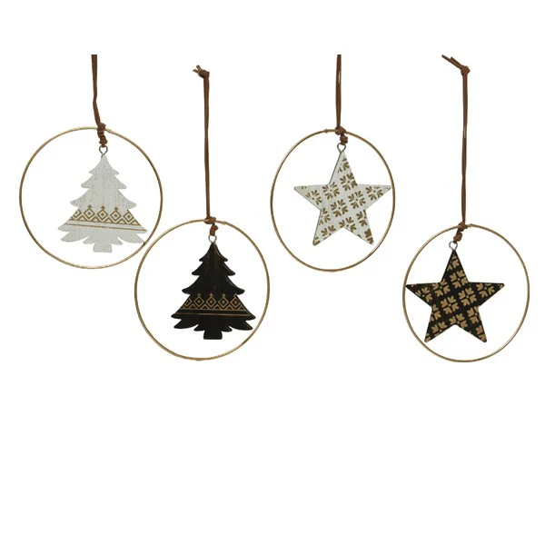 plywood star w iron 2ass 2cla black/gold