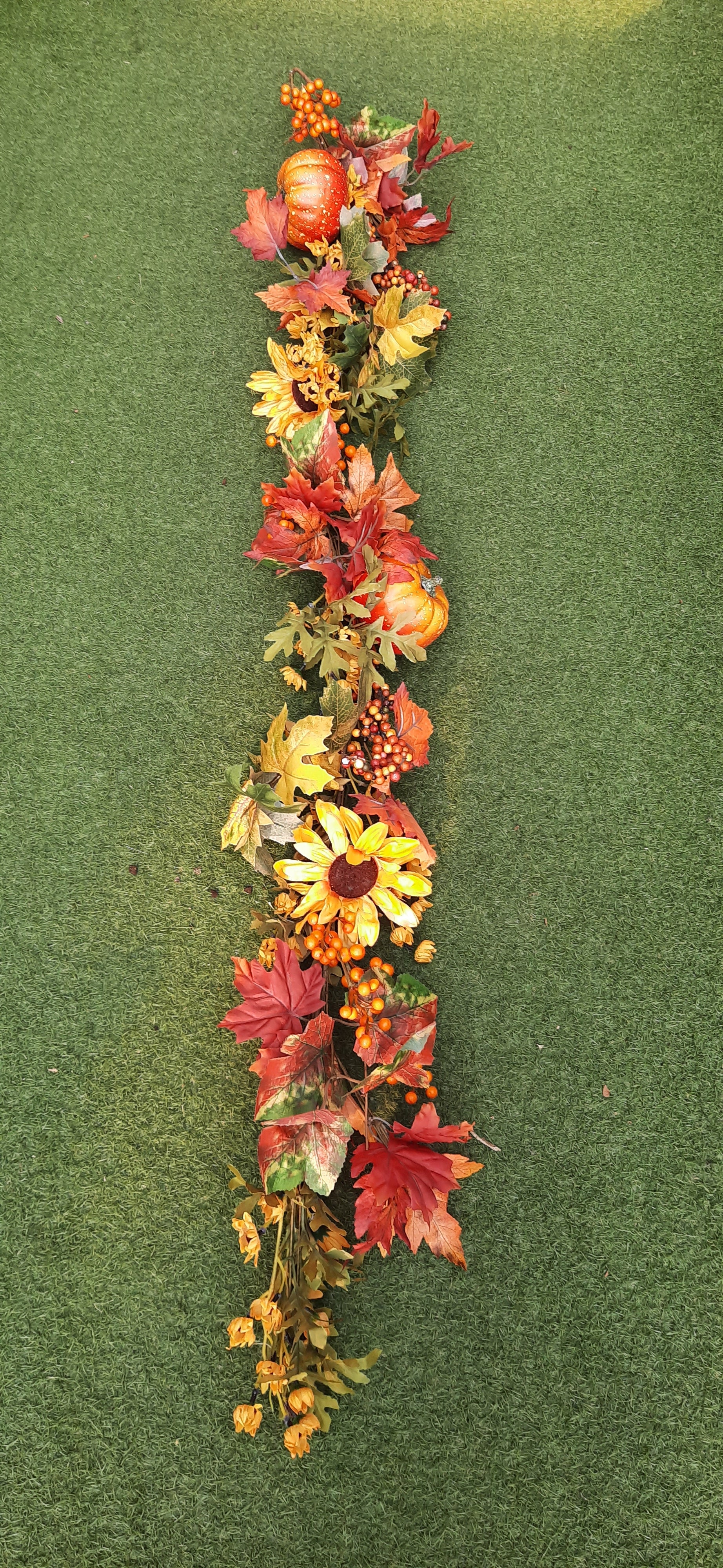 PUMPKIN SPICE GARLAND 150CM - Image 2