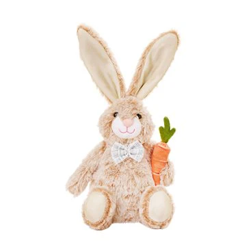 Rabbit with Carrot Shelf-sitter (32cm)