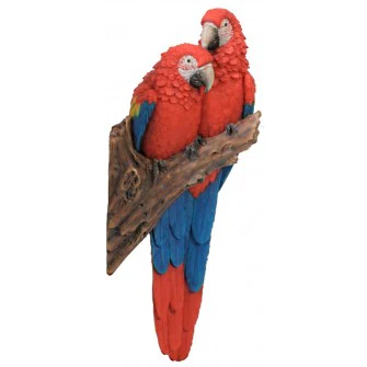 Red Macaws Tree Arm