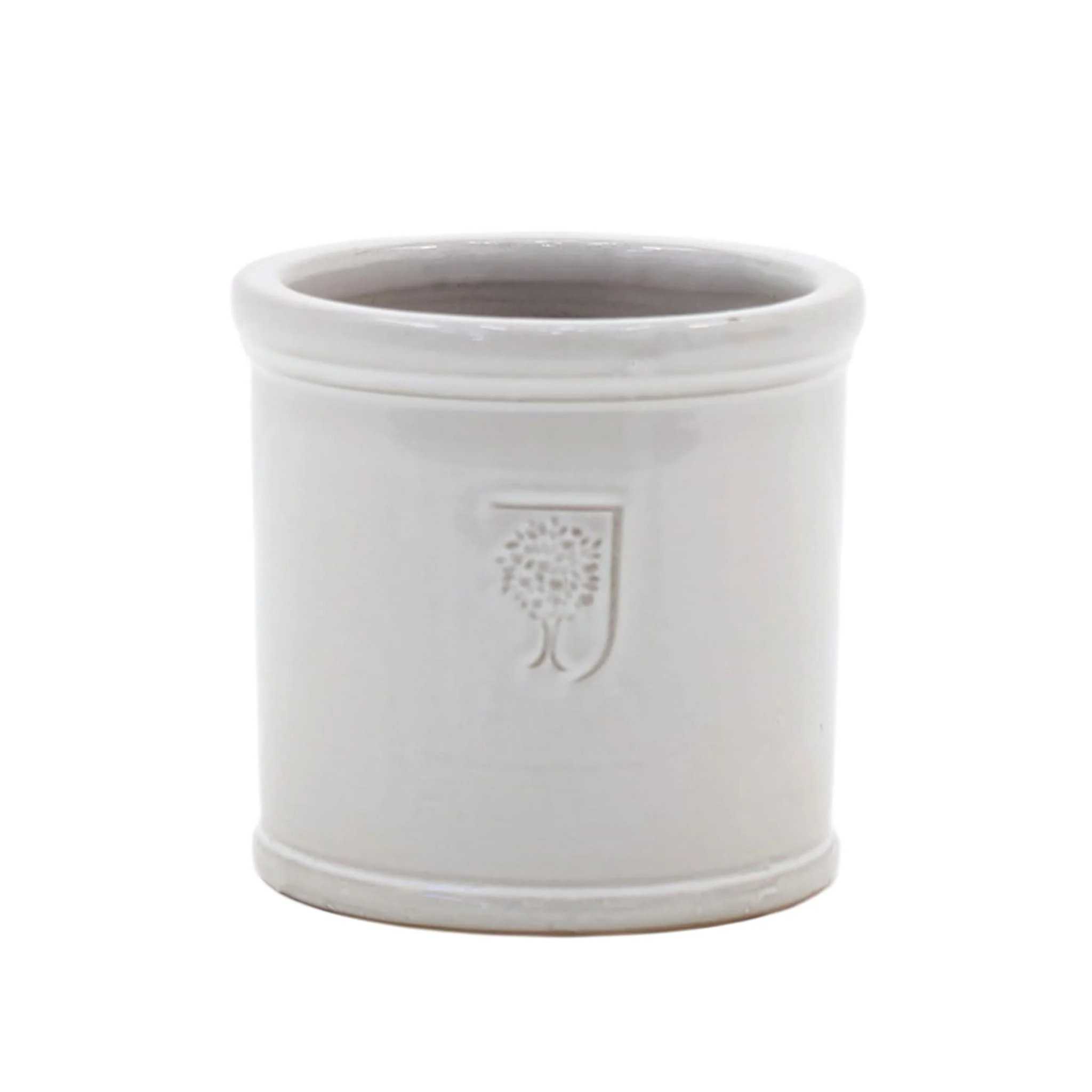 RHS CLASSIC 1 White Cylinder Ø24cm
