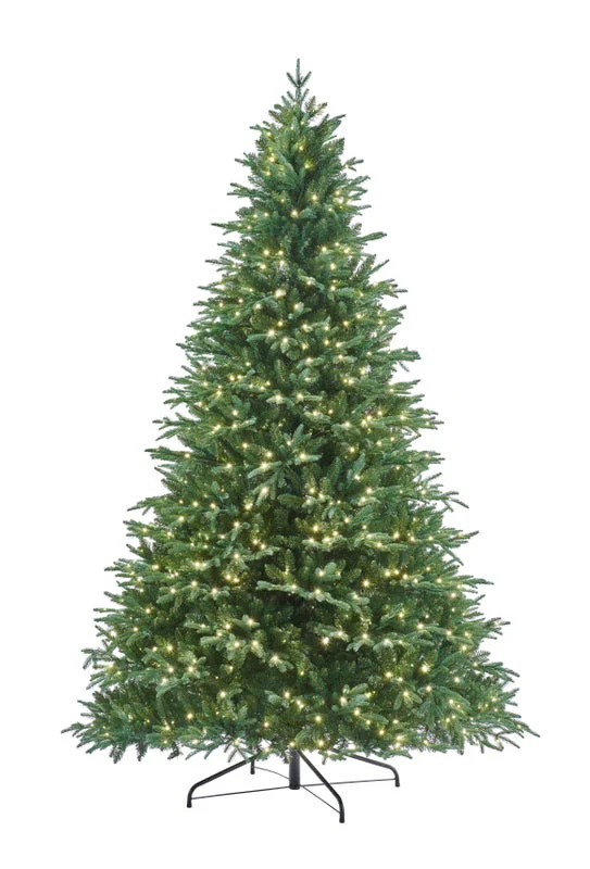 RIVINGTON FIR - 7.5ft Tree with 750 Warm White LED 5mm bulbs - Image 4