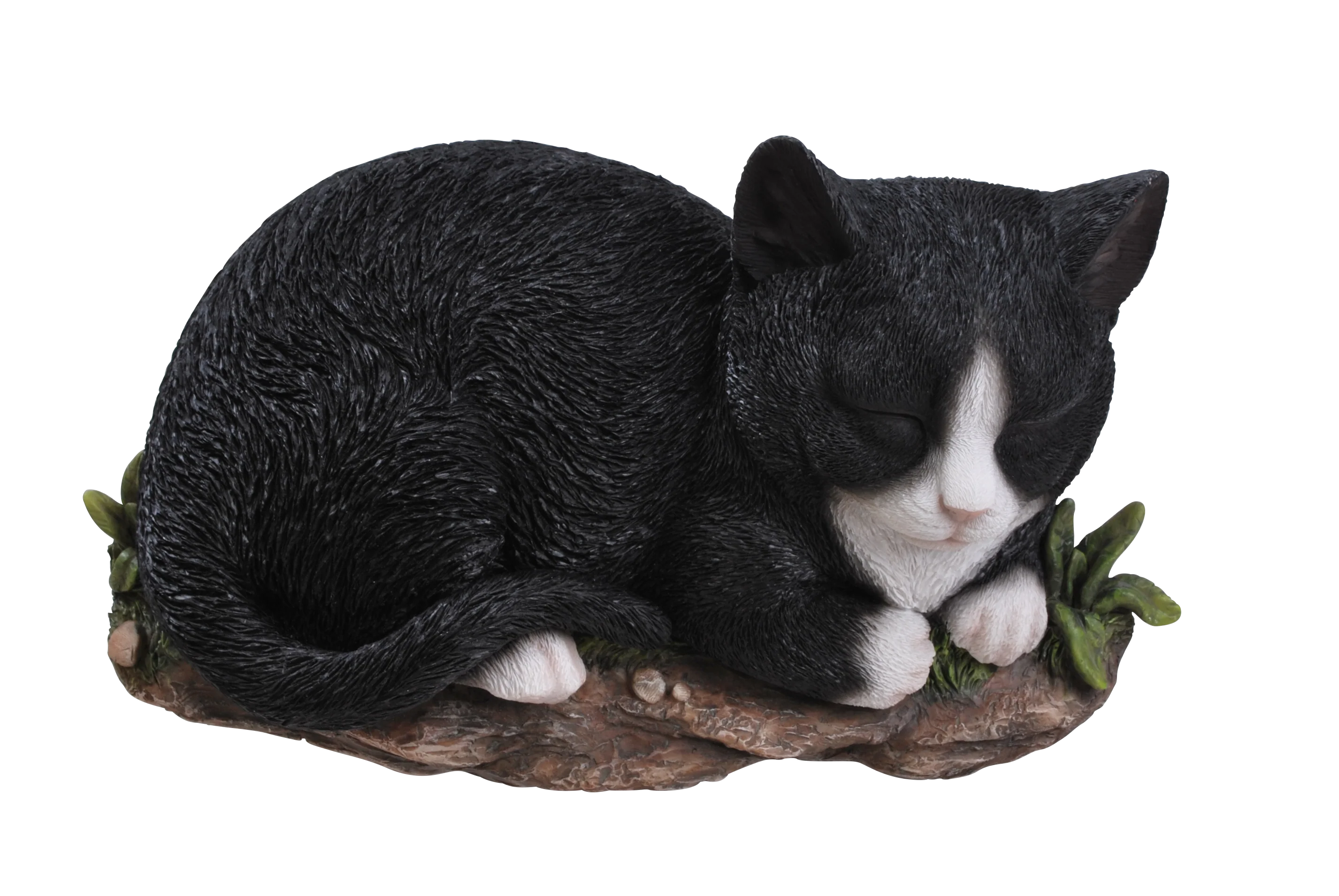 RL Sleeping Cat BLK/WHT B