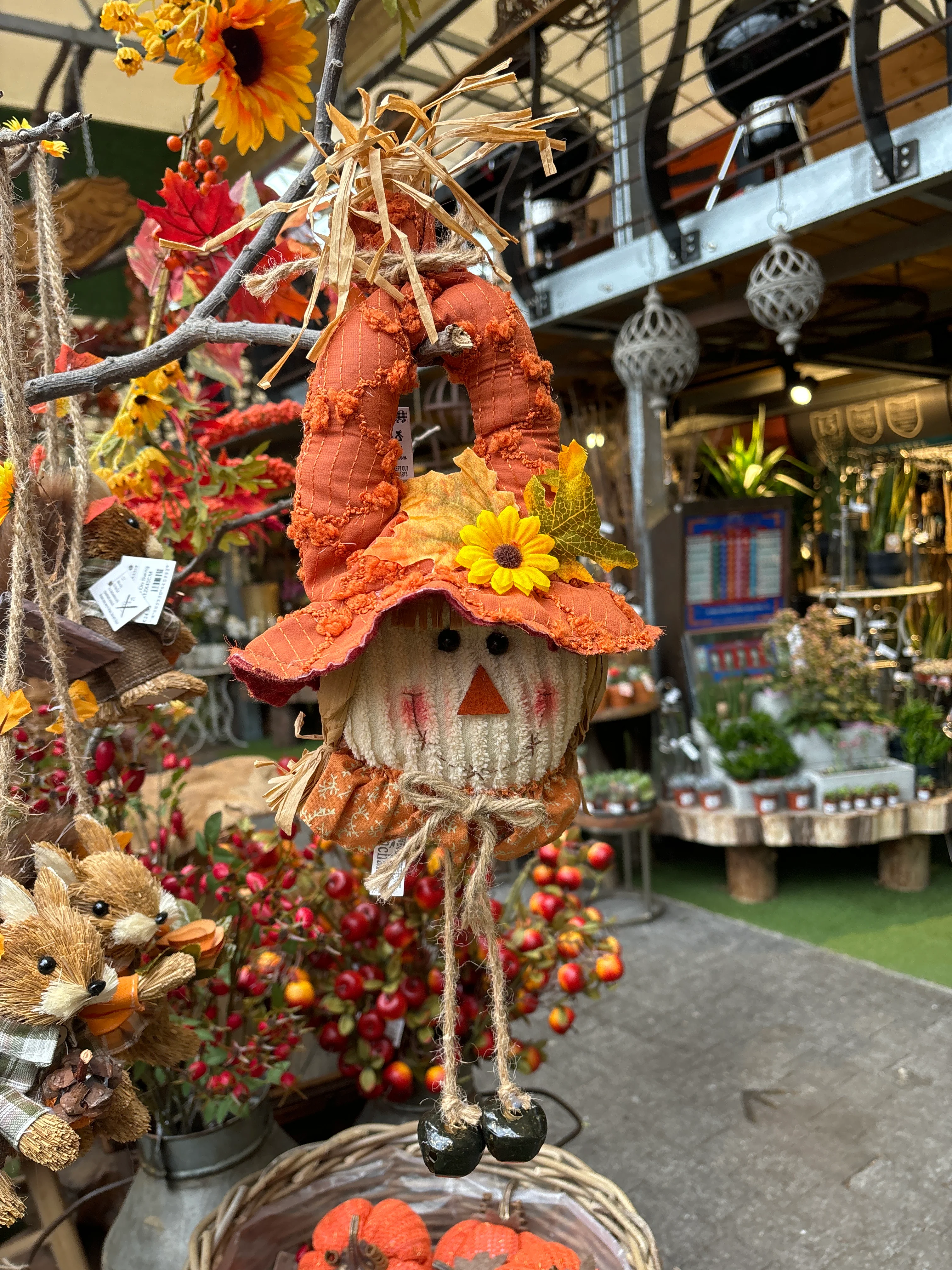 SCARECROW DOOR KNOBBIE ASSORTED DESIGNS - Image 5