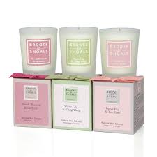 Set of 3 Travel Candles - Floral