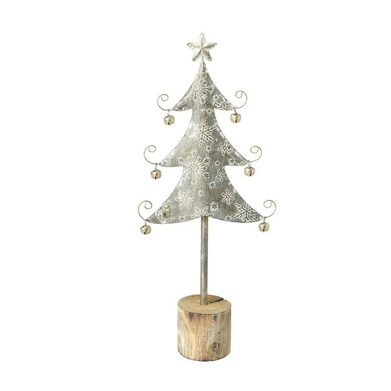 SMALL METAL TREE WITH BELLS
