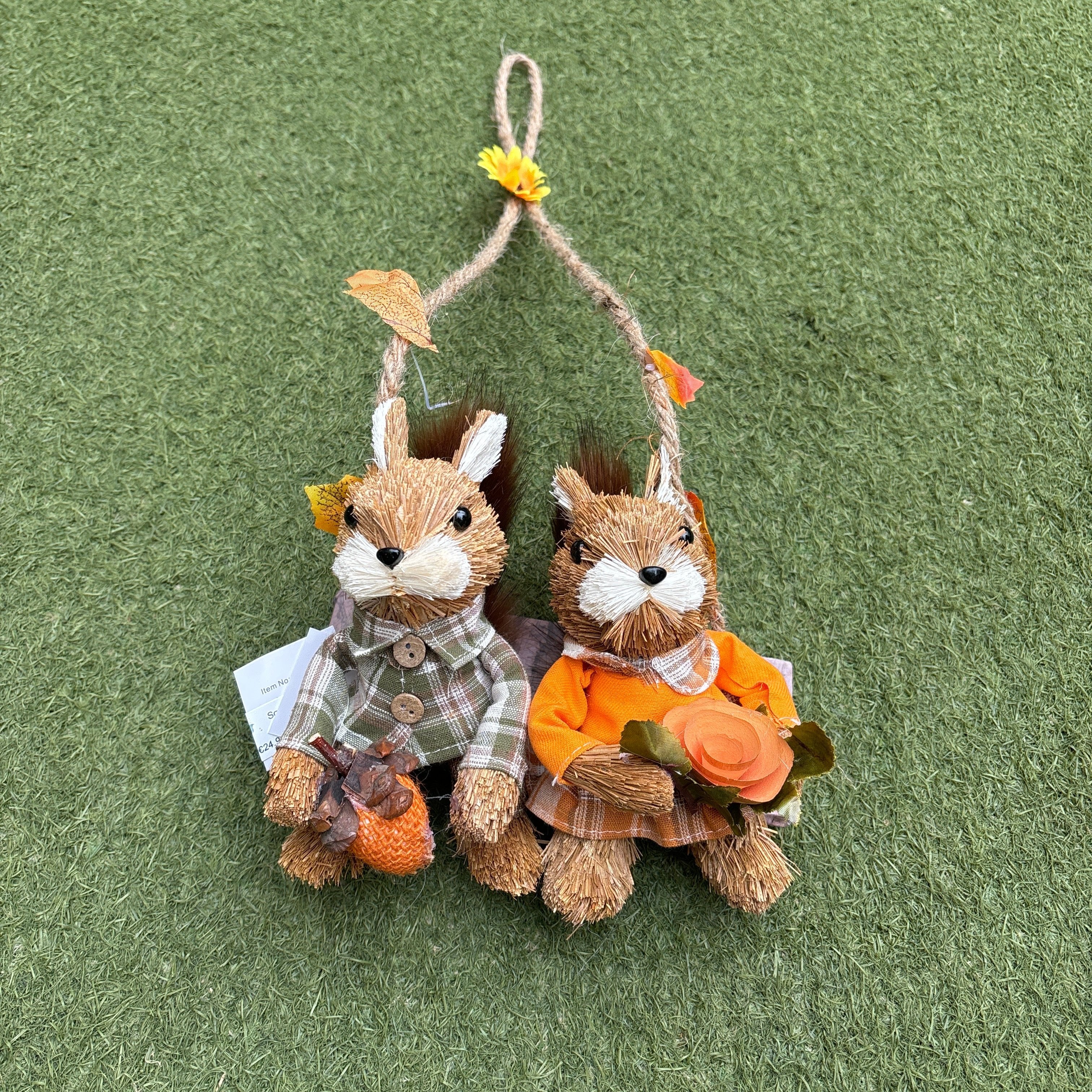 Squirrel On Swing 19X12X40CM - Image 2