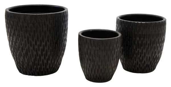 T. Egg Pot Drip Anthracite D36H38