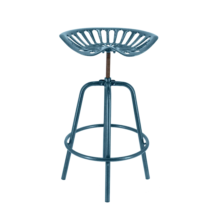 Tractor chair blue
