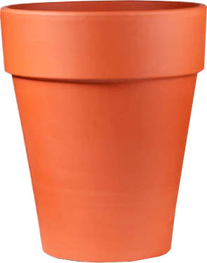 Traditional Terracotta Long Tom Pot Ø44.5cm H51.5cm