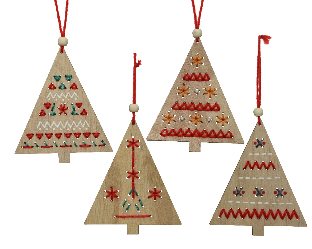 Tree plywood 4ass red/colour(s)